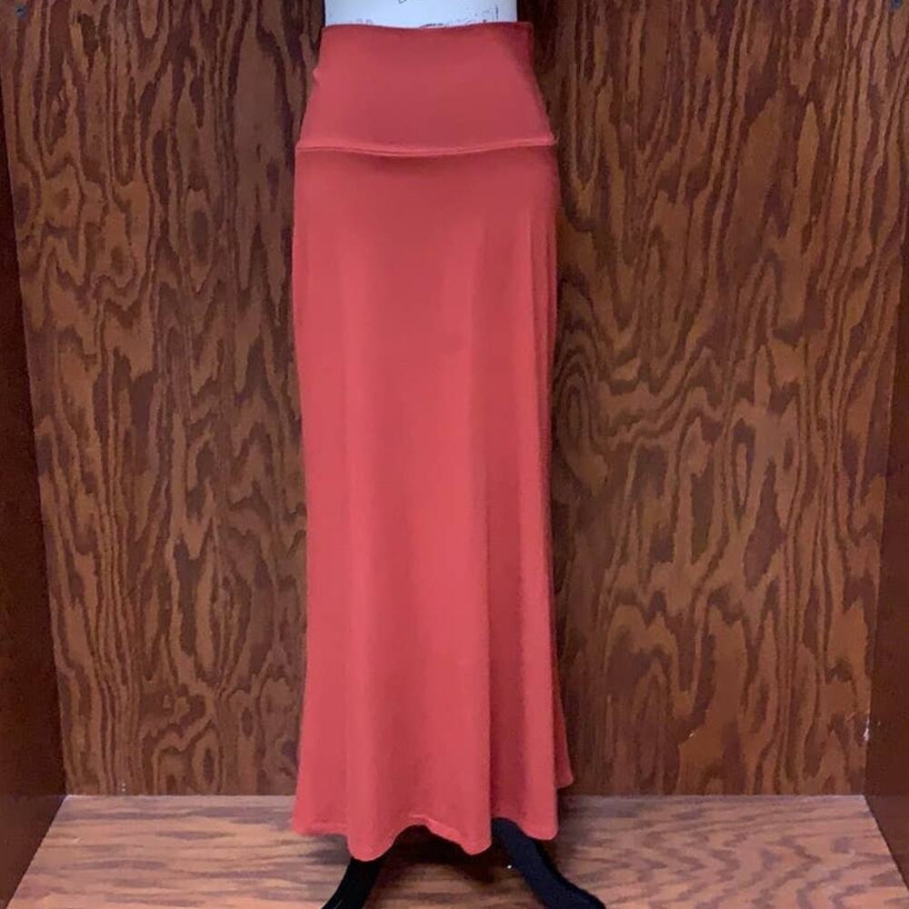 Lily White Maxi Skirt Bronze